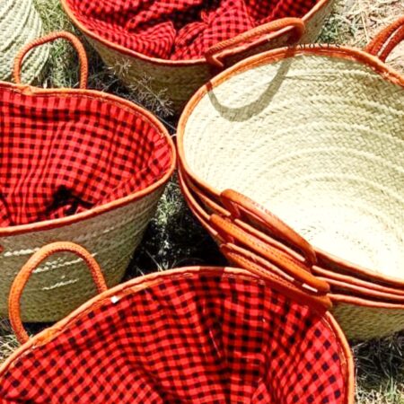 Shuka Market Large Tote Basket